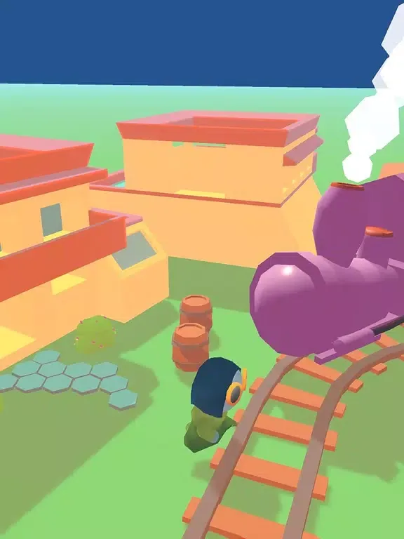 Ảnh chụp màn hình của Train Crosswalks 3D iPad 