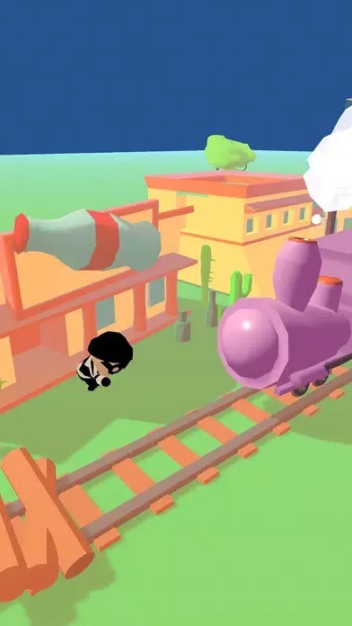 Ảnh chụp màn hình của Train Crosswalks 3D