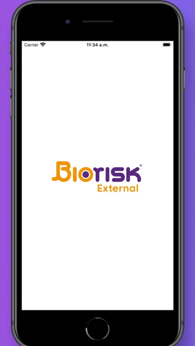 Biorisk External スクリーンショット