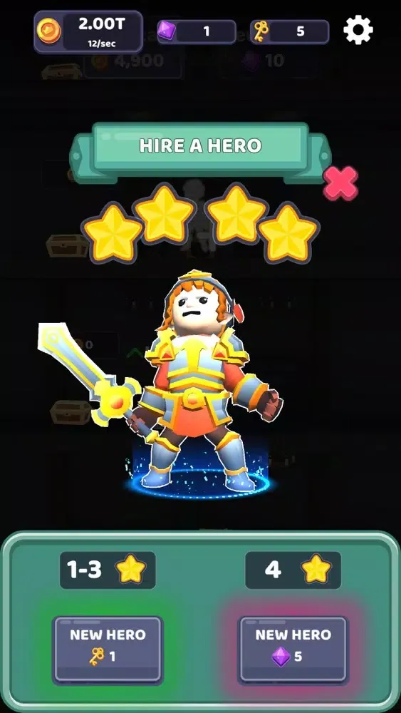 Idle Heroes Dundeon: Adventure Ekran Görüntüleri