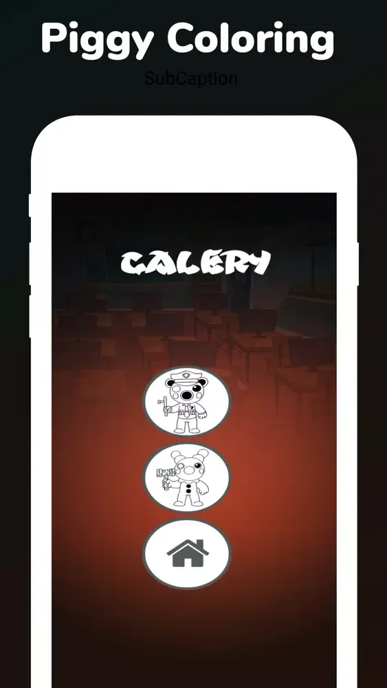 Draw Piggy Coloring سکرین شاٹس