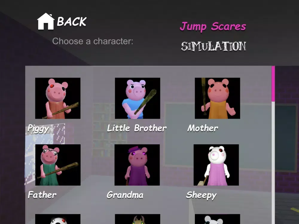 تصاویر Piggy Baldi Scary School iPad 