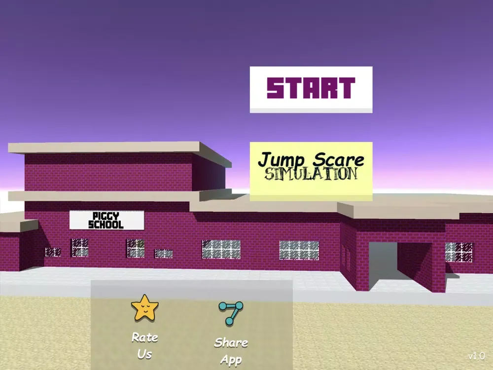 تصاویر Piggy Baldi Scary School iPad 