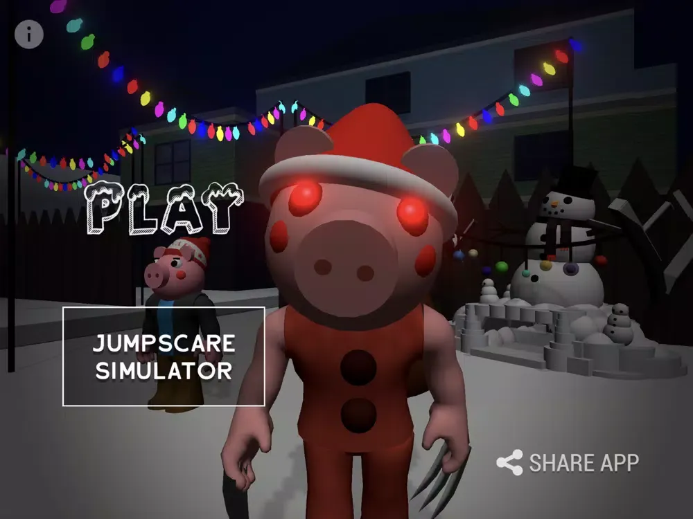 Screenshot di Piggy is Santa Claus! iPad 