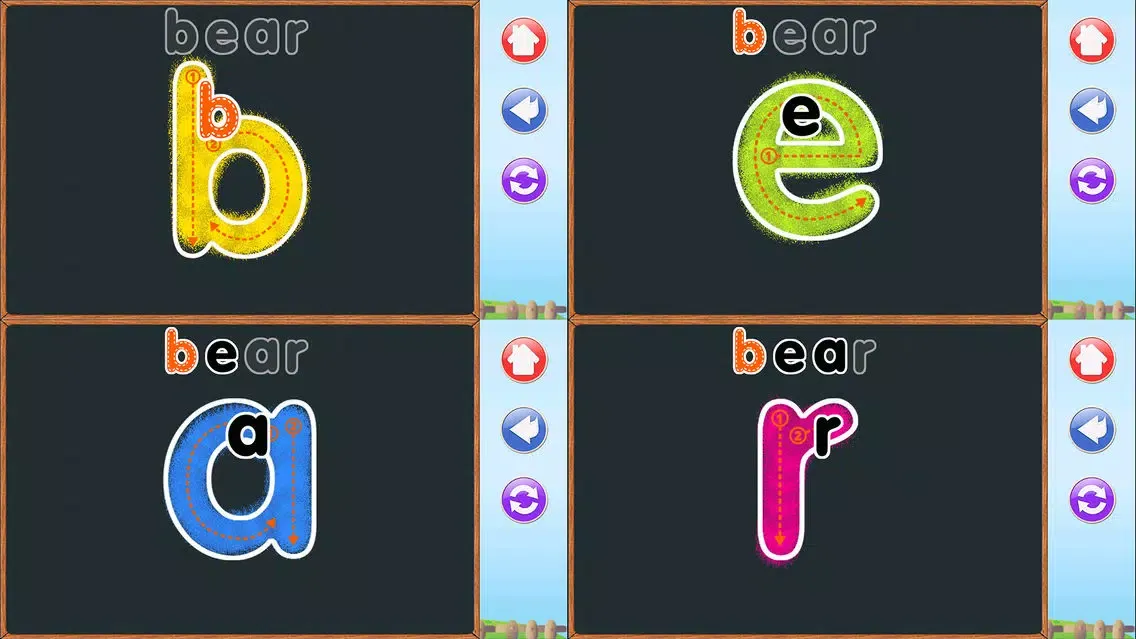 ABC Alphabet Animal Flashcards Write應用截圖
