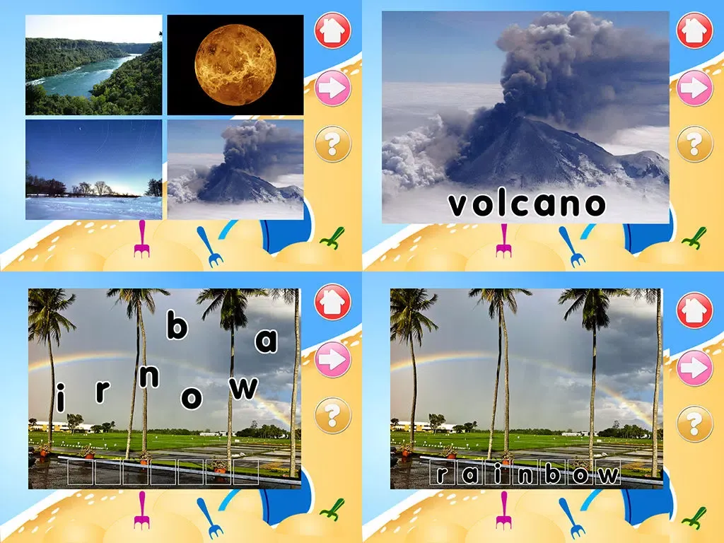Tangkapan skrin ABC Alphabet Nature Flashcard Write iPad 