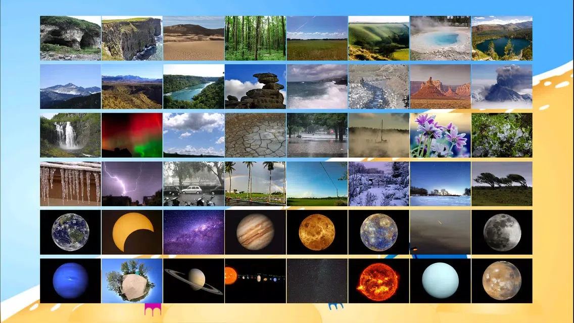 Tangkapan skrin ABC Alphabet Nature Flashcard Write