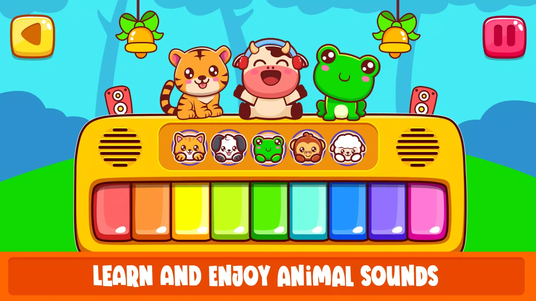Скриншоты Piano Kids Toddler Music Games