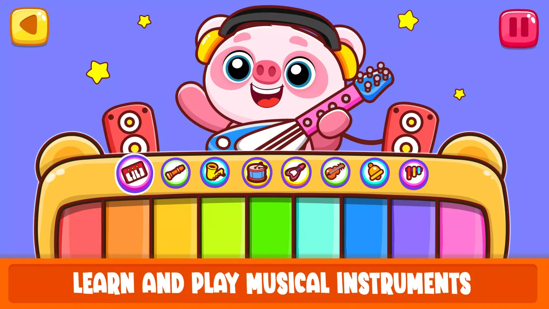 Скриншоты Piano Kids Toddler Music Games