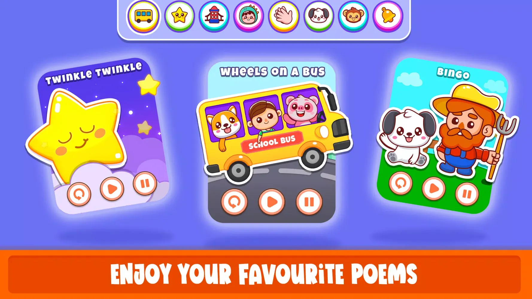 Скриншоты Piano Kids Toddler Music Games