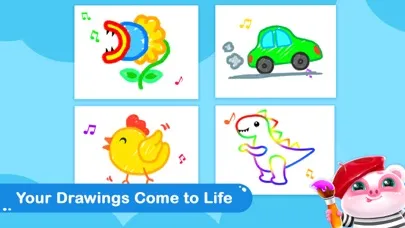 ภาพหน้าจอของ Coloring Games: Drawing Book