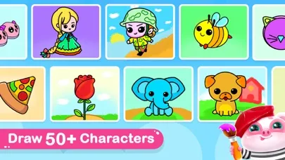 ภาพหน้าจอของ Coloring Games: Drawing Book