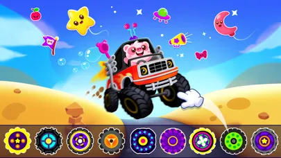 Captures d'écran de Monster Truck Piggy Panda