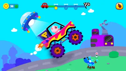 Captures d'écran de Monster Truck Piggy Panda