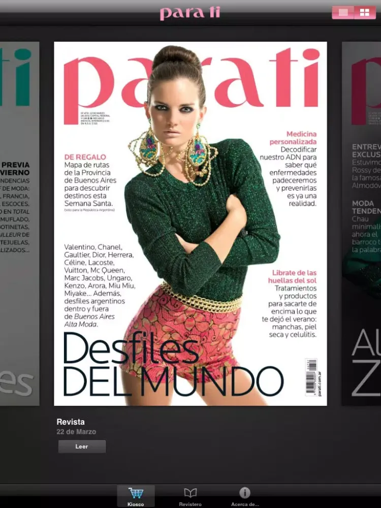 Para Ti Argentina iPad  Screenshots