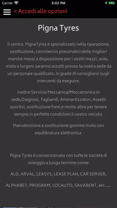 Pigna Tyres 스크린샷