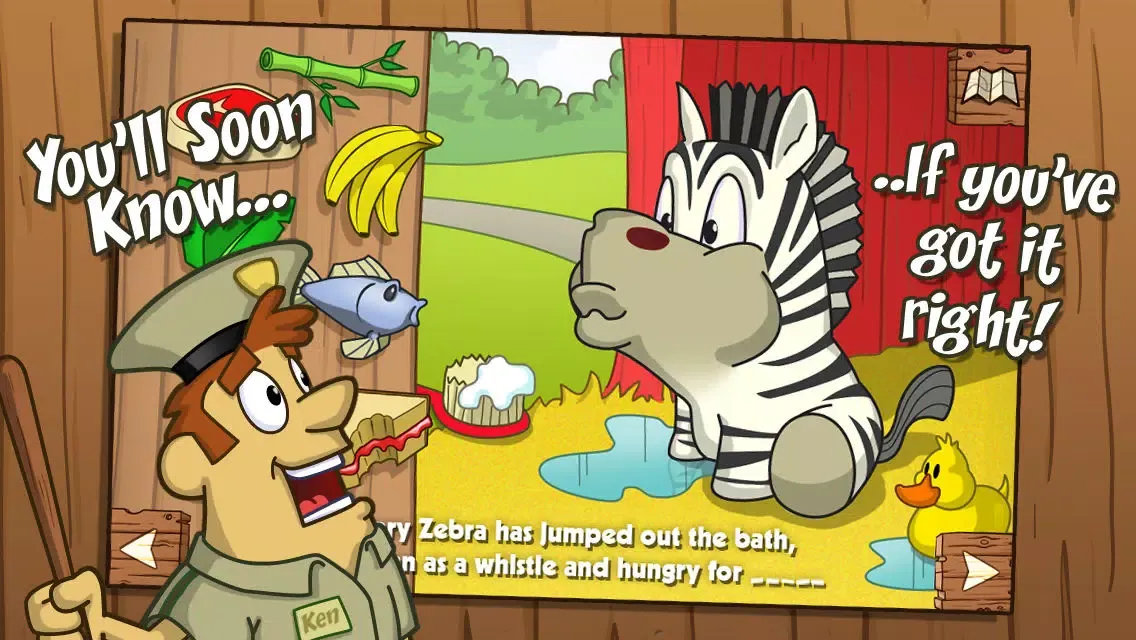 Feeding Time with Zookeeper Ken Ekran Görüntüleri