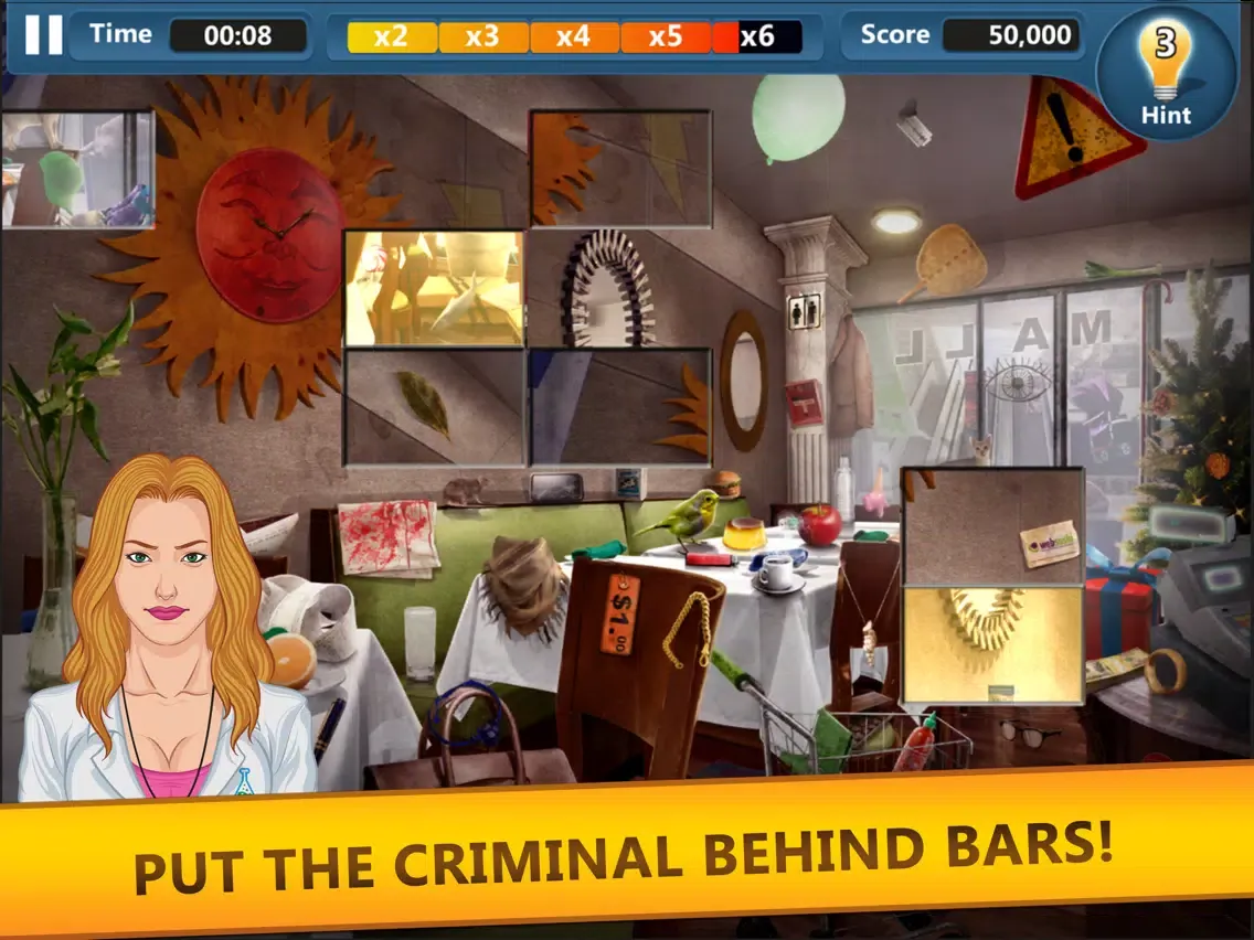 Capturas de tela do Criminal Assassin - Swap Puzzle iPad 