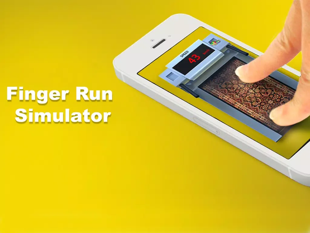 Tangkapan layar Finger Run Simulator iPad 