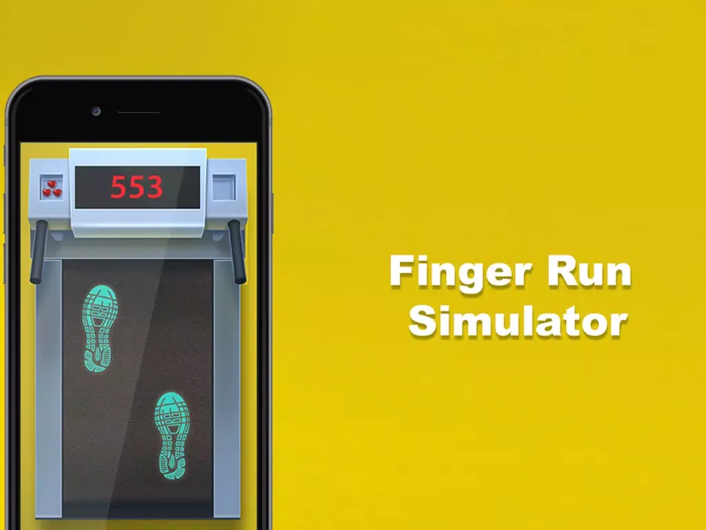Tangkapan layar Finger Run Simulator iPad 