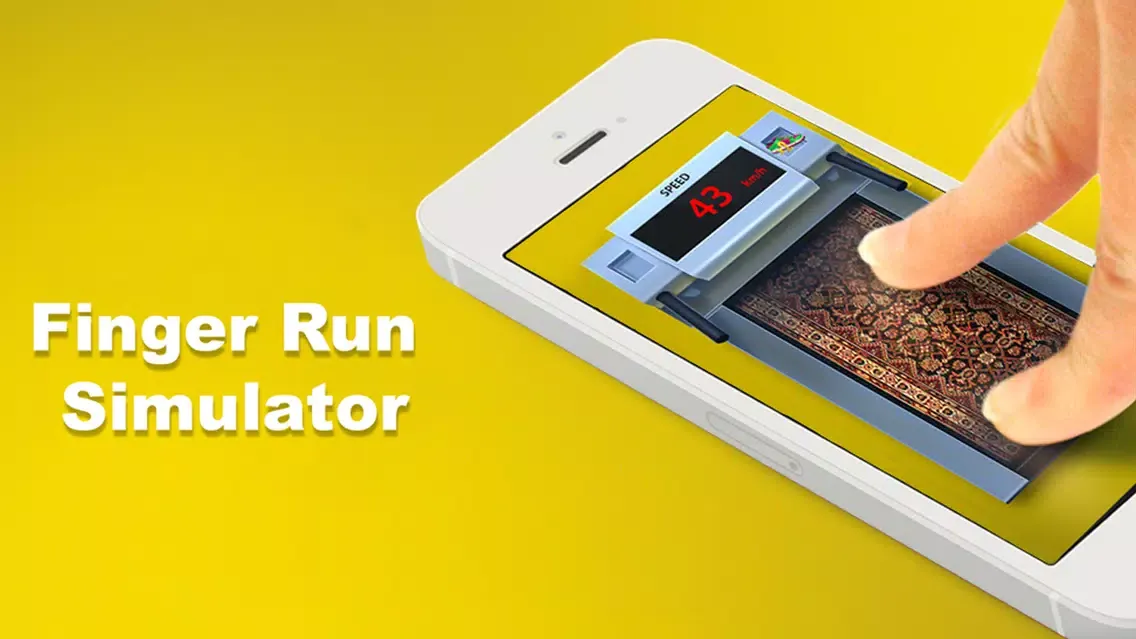Tangkapan layar Finger Run Simulator