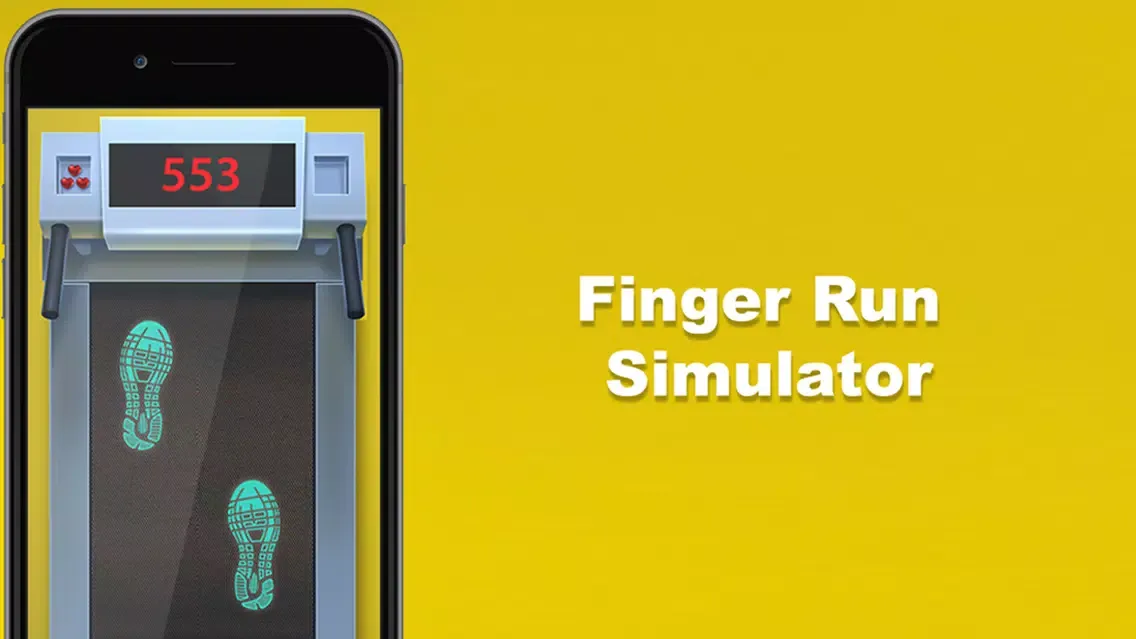 Tangkapan layar Finger Run Simulator