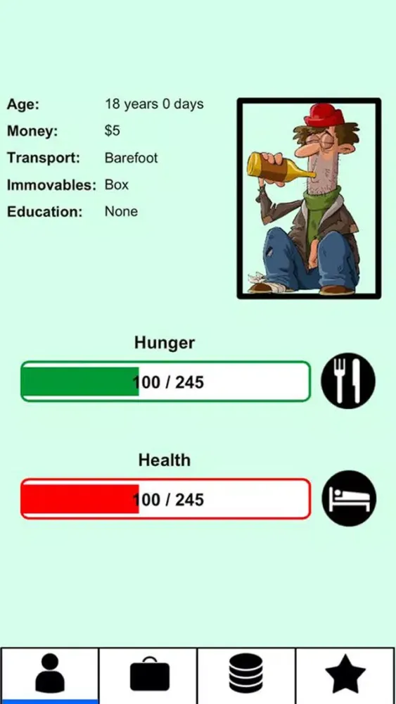 Zrzuty ekranu Homeless - Life Simulator