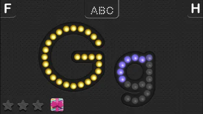 Tangkapan skrin Interactive Alphabet ABC's