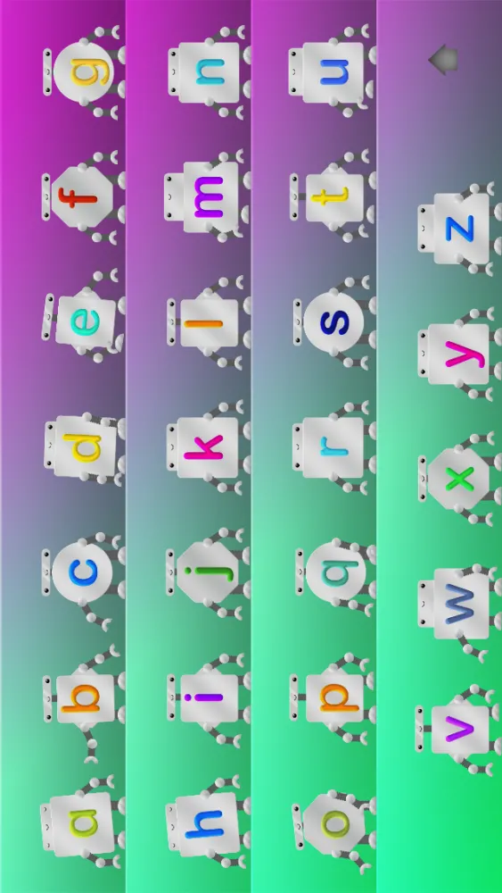 Tangkapan layar Alphabet Song from Interactive Alphabet