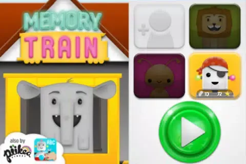 Captures d'écran de Memory Train