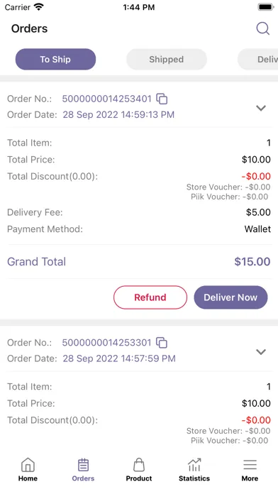 PIIK Seller स्क्रीनशॉट