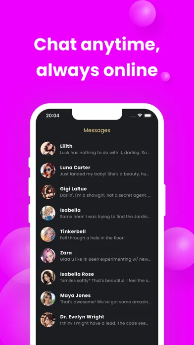 Hugme AI Screenshots