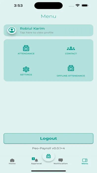 Screenshot di Peo-Payroll
