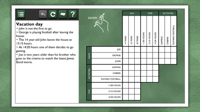 Tangkapan layar LogiBrain Grids
