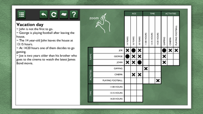 Tangkapan layar LogiBrain Grids