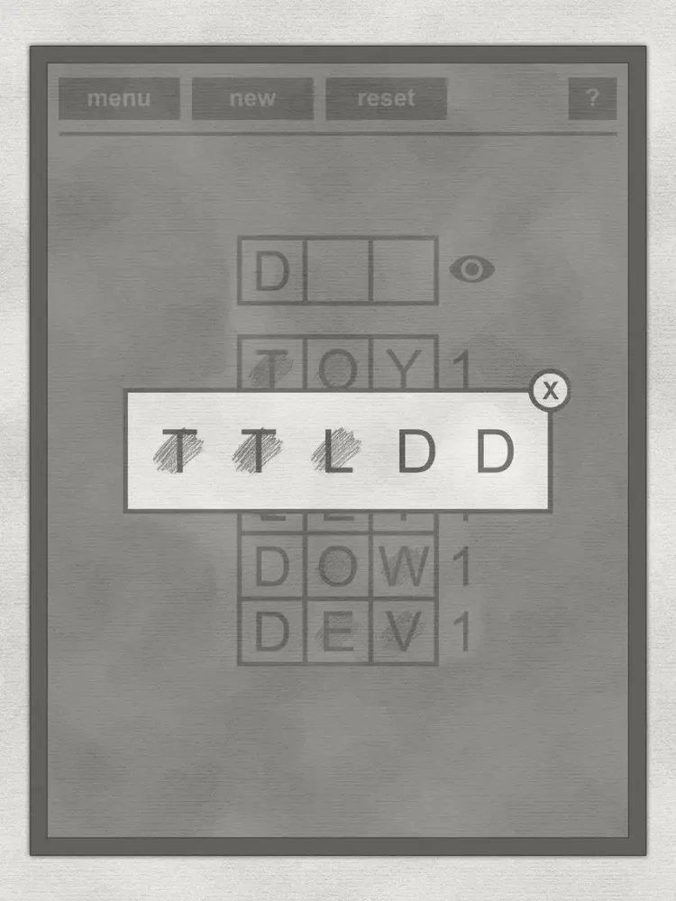 Tangkapan skrin LogiBrain Words iPad 