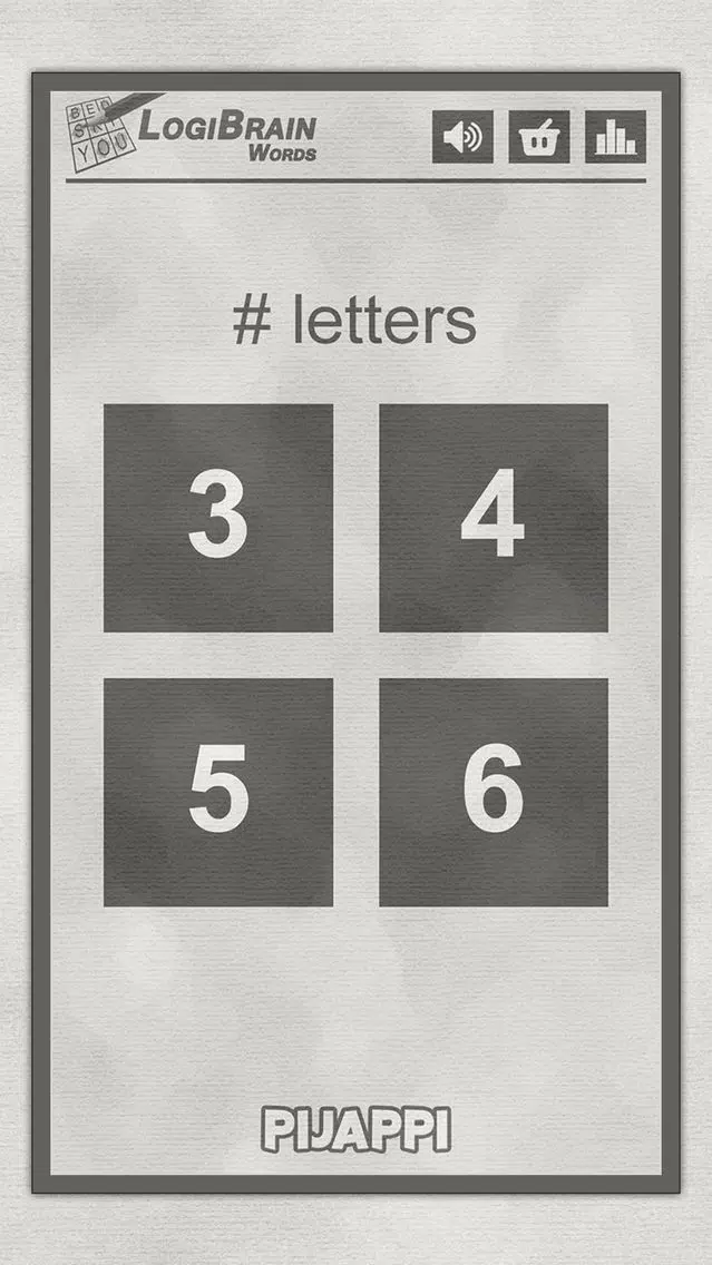 Capturas de tela do LogiBrain Words