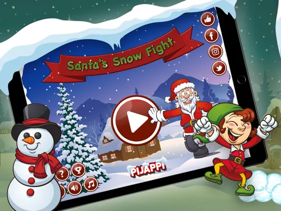 Santa's Snow Fight iPad  سکرین شاٹس