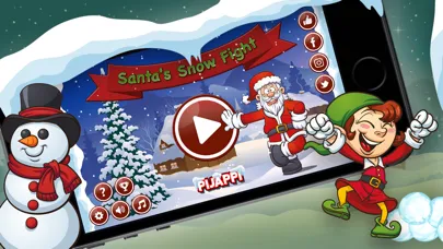 Santa's Snow Fight سکرین شاٹس