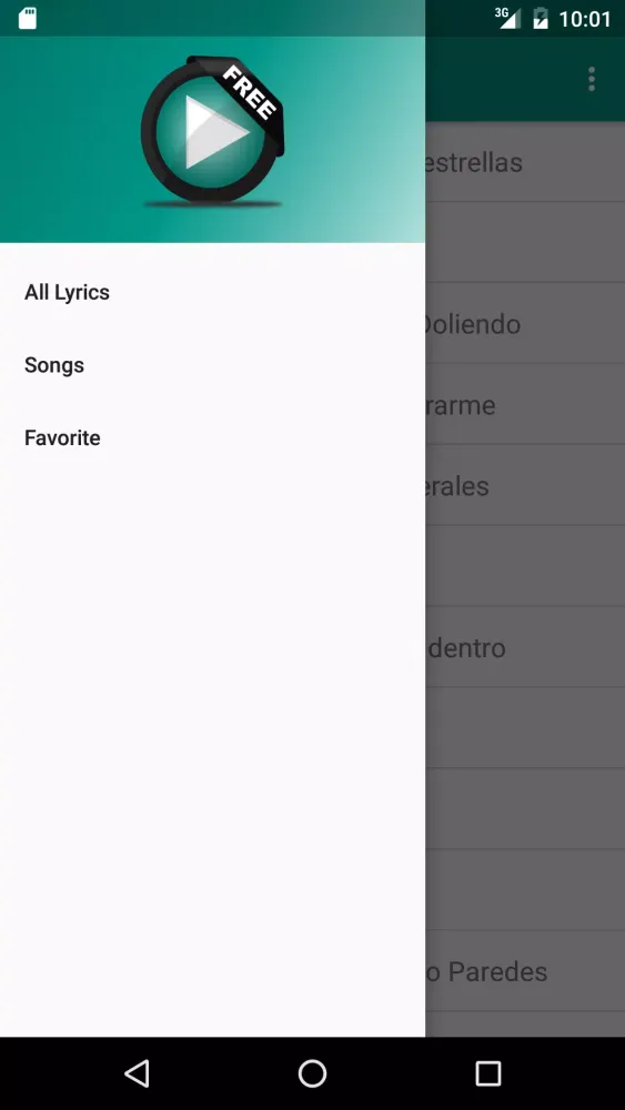 Banda MS Letras スクリーンショット