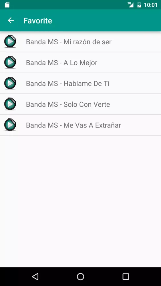 Banda MS Letras スクリーンショット