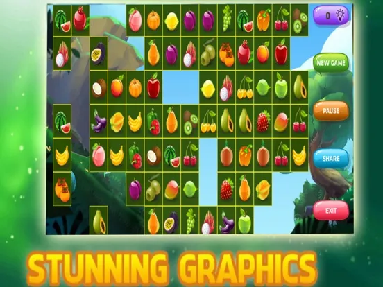 Capturas de tela do Onet Fruit Connect iPad 
