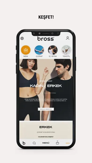 Tangkapan layar Bross B2B