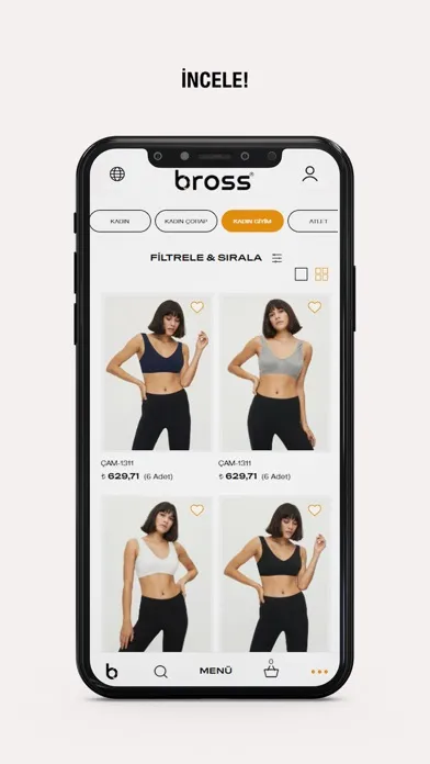 Tangkapan layar Bross B2B