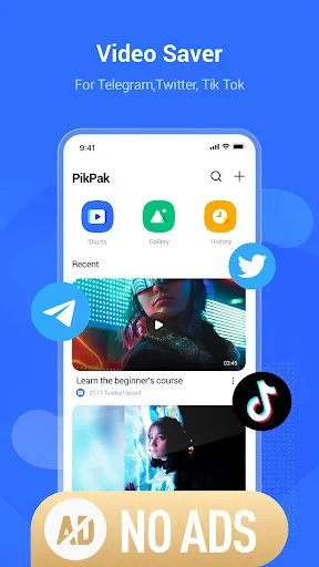 Captures d'écran de PikPak-Safe Cloud, Video Saver