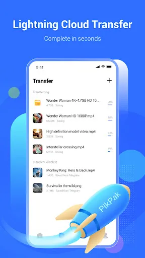 Captures d'écran de PikPak-Safe Cloud, Video Saver