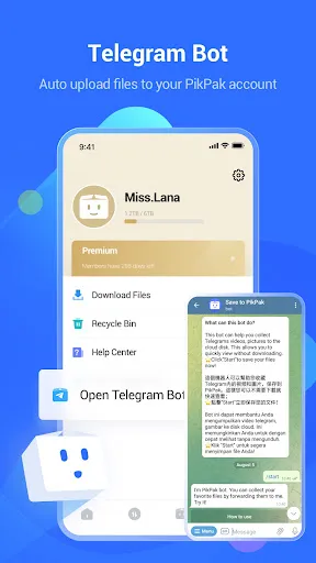Captures d'écran de PikPak-Safe Cloud, Video Saver