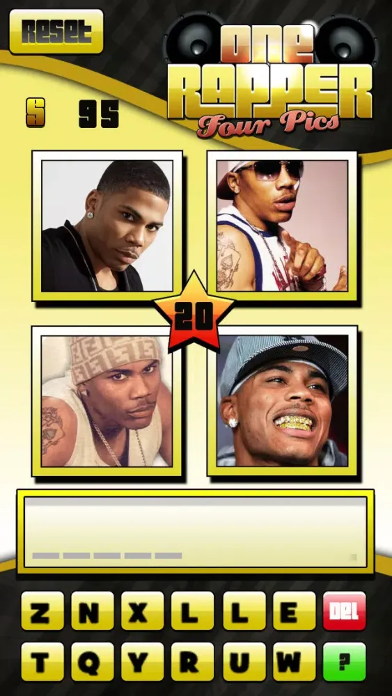 تصاویر 1 Rapper 4 Pics - Hip Hop Trivia Games