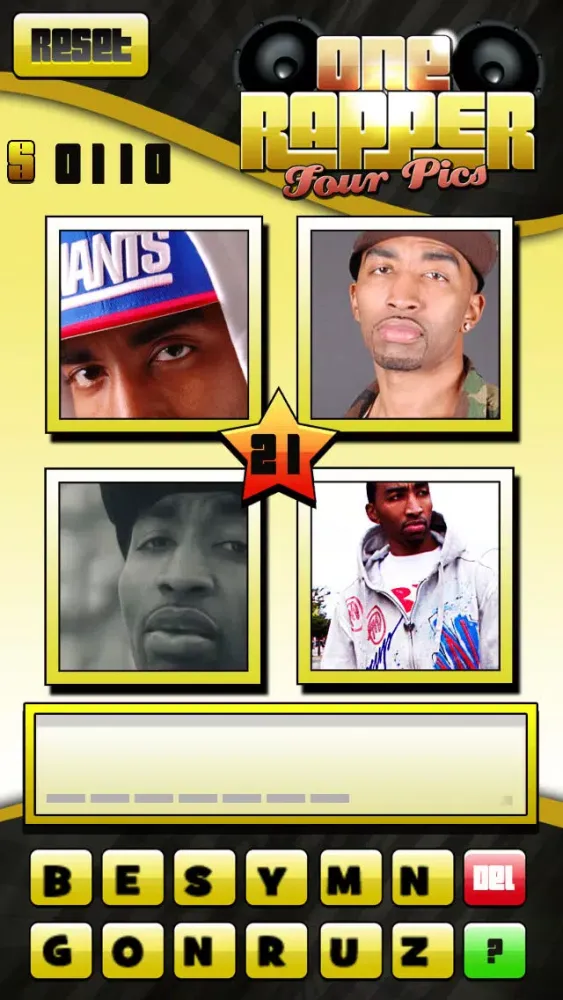 تصاویر 1 Rapper 4 Pics - Hip Hop Trivia Games