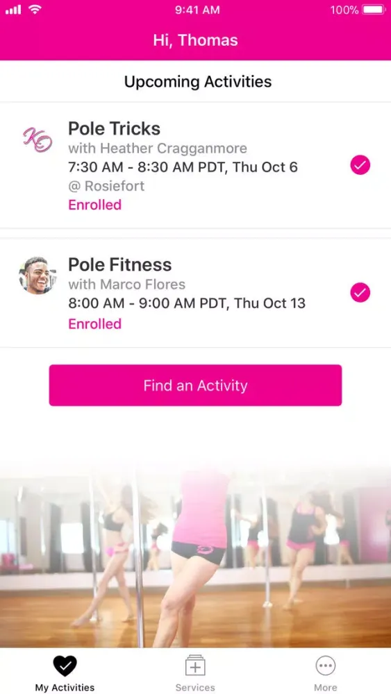 Capturas de tela do Knockout Bodies Schedule